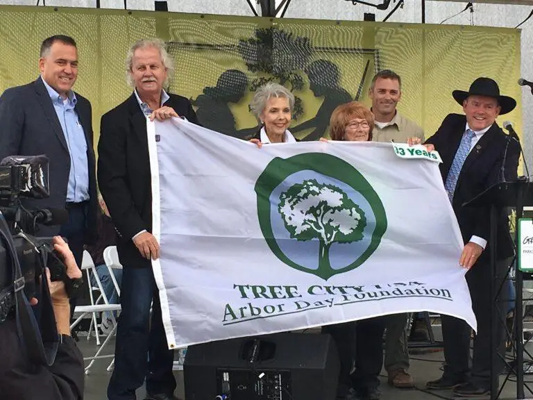 Arbor Day Flag is displayed at Texas State Arbor Day