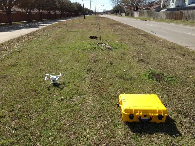 DJI Phantom 3 on median